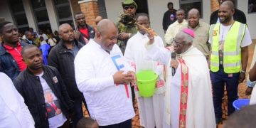 Sud-kivu : Aimé Boji sangara vient de doter l&rsquo;EP Cirhungu de Burhale d&rsquo;un bâtiment moderne