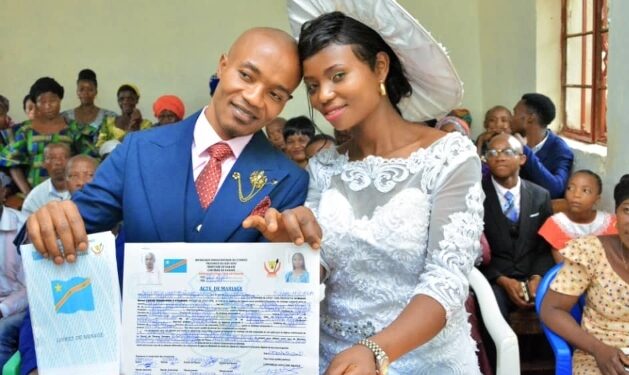 Bukavu / Page rose : Justin Kahuranyi Mapendo Jonathan vient de s’unir éternellement à sa charmante étoile brillante Ishara Kerwishi