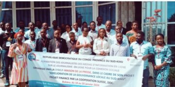 Sud kivu: Des journalistes des medias en ligne en atelier de formation depuis ce jeudi 18 Janvier 2024 sur le journalisme en ligne pour la cohésion sociale en période post électorale en RDC