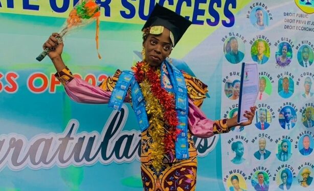 Bukavu / Page rose : La Journaliste de la Radio IRIBA FM, Glad KOKO MUSEMA désormais licenciée en droit privé et judiciaire