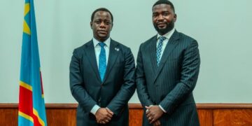 RDC : Plusieurs projets de développement en faveur du Sud-Kivu au cœur d’un  tête-à-tête entre le  coordonnateur de la coopération civilo-militare Dieu-Merci Mulikuza Mushagalusa  et le rapporteur de l’Assemblée nationale l’honorable Serge Bahati