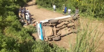 Bukavu : Quand le délabrement de la route Quartier latin – Frontière Ruzizi 2 cause un accident mortel . Les usagers montent au créneau