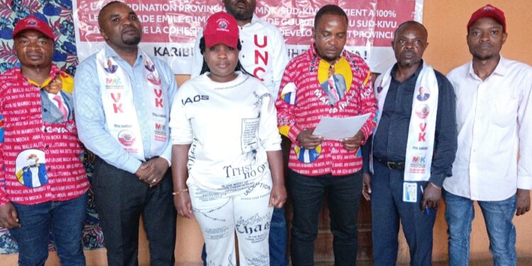 Sud kivu: Le mouvement national des Kamerhistes, MNK Sud kivu déplore la succession des complots contre Vital KAMERHE visant à le séparer de son allié Félix TSHISEKEDI