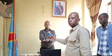 Sud-kivu : Le nouveau chef de division de l’habitat, Simba MULUMEODERHWA  Damas officiellement installé ce jeudi en remplacement de Bob MUDAHAMA