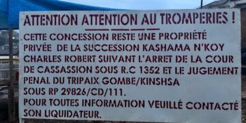 Sud Kivu : Le vice-gouverneur Jean-Jacques ELAKANO défie la cour de cassation dans le dossier parcellaire de la concession KASHAMA, à Bukavu.
