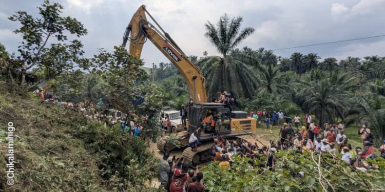 Mwenga: Travaux de suppression des bourbiers sur la RN2 à partir de Kilungutwe, la société civile qui salue le premier pense que l’idéal serait l’asphaltage