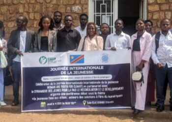 Bukavu : WYC célèbre la journée internationale de la jeunesse.