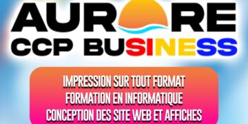 Bukavu : Aurore Business, une entreprise basée à l’Hôtel des Postes, référence en impression tous formats, formation en informatique, création de sites web, montage vidéo de mariages et reportages.