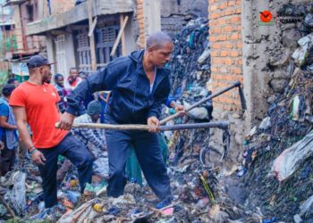 Bukavu : Le bourgmestre d’Ibanda, Eugène Mubalama dans un Salongo de grande envergure ce samedi sur le boulevard PEM et au marché de Nyawera