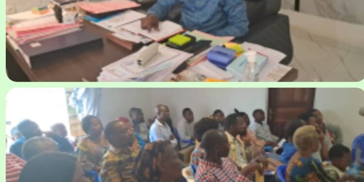 IBANDA : Eugène Mubalama appelle à la régularisation des contrats des échoppes et met en garde les spoliateurs du terrain de Mukukwe