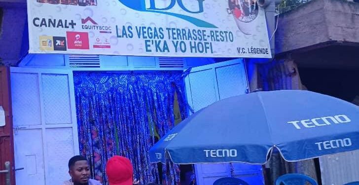 Nyalukemba : Terrasse DG Lasvegas-Resto ,un cadre idéal pour l’achat de boissons à un prix promotionnel. Situé sur la Route petit Marché Feu vert 2, sur avenue Albert Kayabu, on y trouve également un service de restauration moderne