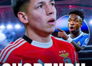 Real Madrid – Benfica : l’Argentin Gianluca Prestianni suspendu par l’UEFA après les accusations de racismes de Vinicius Jr