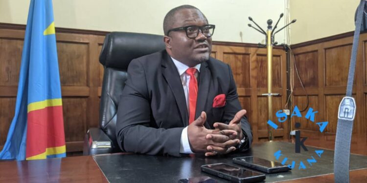 Bukavu : installé comme maire, Nicolas Kyalangalilwa promet une ville propre, annonce ses priorités et appelle à la collaboration de la population