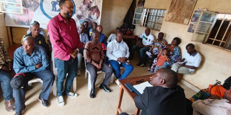 Bukavu : à peine installé, le maire Nicolas Kyalangalilwa en visite d’itinérance à Kadutu ce vendredi.