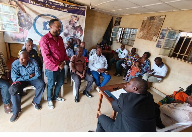 Bukavu : à peine installé, le maire Nicolas Kyalangalilwa en visite d’itinérance à Kadutu ce vendredi.