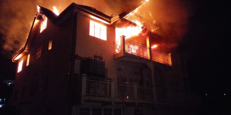 Bukavu : des maisons consumées par le feu à Nyalukemba, les victimes lancent un SOS