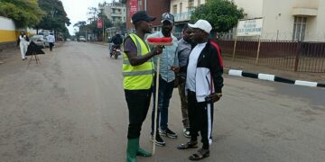 Ibanda : Jonathan Kanane supervise la modernisation du boulevard Lumumba ce Dimanche et appelle au respect de la signalisation