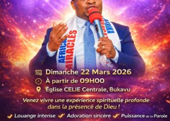 Ibanda : l’église CELIE, située sur la route Camp Saïo, dévoile son programme des cultes entre enseignements bibliques, prières d’intercession et cultes dominicaux