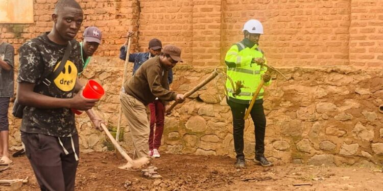 Bukavu : vers la construction du tronçon Camp SNEL 1 et 2, les premiers travaux enclenchés