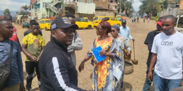 Bukavu: Un samedi de travail intense pour le maire  Dr Nicolas Kyalangalilwa consacré à l&rsquo;assainissement de la ville