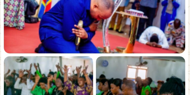 Sud-kivu : Venez vivre un moment intense de prière à Bukavu, ce vendredi de 7h30 à 11h30, à l’Église Cité de Solution Moria (entrée Panorama vers Labotte), sous la direction de l’Apôtre Amos Kasongo.
