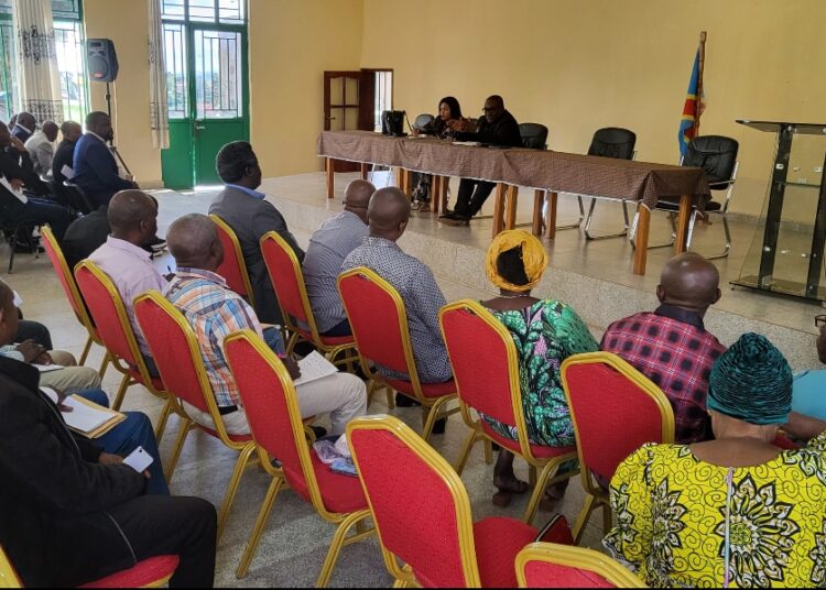 Bukavu : la mairie mobilise les responsables des magasins et galeries autour des trottoirs propres, du Salongo et des arbres ornementaux pour l’environnement