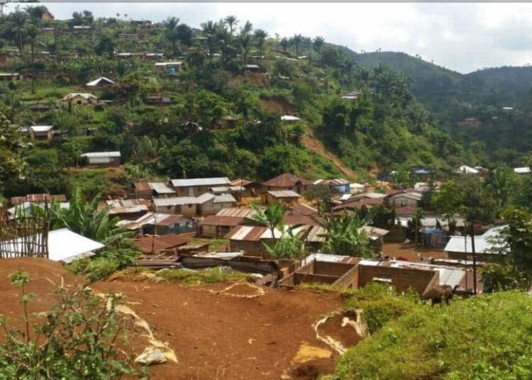 Mwenga : Kitutu face à une crise grave mêlant pénurie d’eau ,dégradation de l’environnement et crise sanitaire