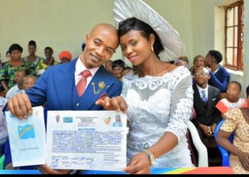 Bukavu / Page rose : Justin Kahuranyi Mapendo Jonathan vient de s&rsquo;unir éternellement à sa charmante étoile brillante  Ishara Kerwishi