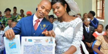 Bukavu / Page rose : Justin Kahuranyi Mapendo Jonathan vient de s&rsquo;unir éternellement à sa charmante étoile brillante  Ishara Kerwishi