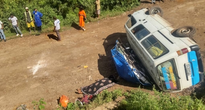 Bukavu : Le délabrement de la route Quartier latin-frontiere ruzizi 2, à la base d’un accident mortel ce lundi