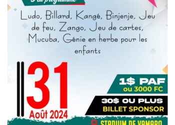 Bukavu: Voulez-vous découvrir vos journalistes? Rendez-vous ce 31 Août au stadium de Vamaro dans le festival dénommé  » à la découverte de nos journalistes », première édition.