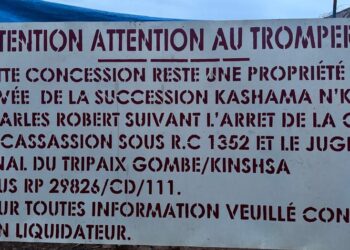 Sud Kivu : Le vice-gouverneur Jean-Jacques ELAKANO défie la cour de cassation dans le dossier parcellaire de la concession KASHAMA, à Bukavu.