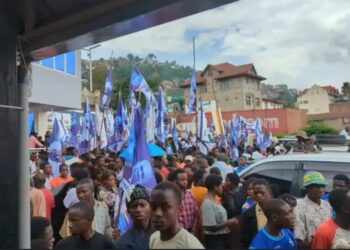 Bukavu: forte mobilisation au port Ihusi, avant l’arrivée de Trésor Mutiki Lutala