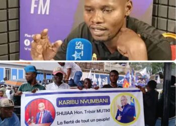 SUD-KIVU: Arrivée du député national Trésor MUTIKI à Bukavu, le département de communication de l&rsquo;UDPS/IBANDA a fortement mobilisé
