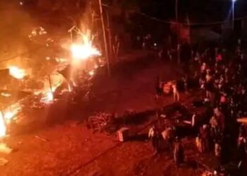 Kalehe: Un incendie fait deux morts et une cinquantaine des maisons commerciales calcinées à Ihusi centre