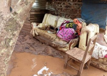 Bukavu : Plusieurs familles restent sans abri à Panzi après les fortes pluies du dimanche