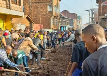 Bukavu : Premiers travaux communautaires sous l&rsquo;occupation de l&rsquo;AFC/M23, toute la population mobilisée