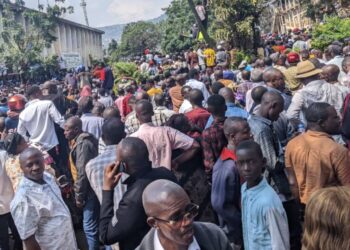 Bukavu : Sur l&rsquo;initiative de Nicolas Kyalangalilwa et de Dunia Bwenge Doux, la population de la ville et ses environs, en plein rassemblement populaire soutient l&rsquo;avènement de l&rsquo;AFC/M23