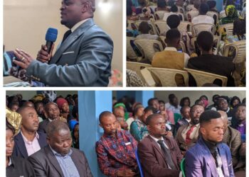 Bukavu : Dans le culte inaugural du nouveau siège de l&rsquo;église CELIE sur la route Camp Saïo, le Barza grand-lac décerne un brevet de mérite à son initiateur, l&rsquo;archevêque Barnabas Muzusangabo