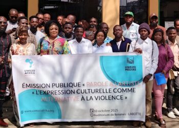 Bukavu : Uwezo Africa encourage les artistes à faire de leurs œuvres des instruments de paix