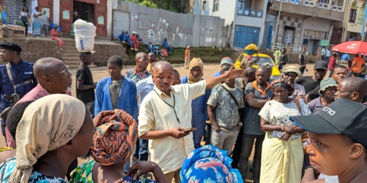Ibanda : le bourgmestre exige l’évacuation des engins roulants poids lourds de l’avenue du Lac pour améliorer la circulation