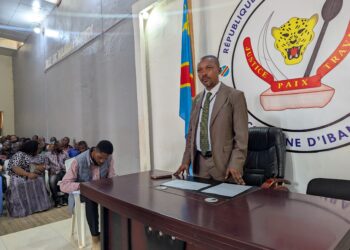 IBANDA : Eugène MUBALAMA mobilise les chefs de quartiers et d&rsquo;avenues pour renforcer la sécurité et la lutte contre la spoliation des biens publics