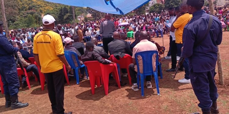 IBANDA : Sécurité, Régulation prix transport, Marchés pirates, lutte contre la Spoliation au menu du forum d’échanges presidé par le bourgmestre a.i Eugène Mubalama à PANZI
