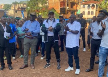 IBANDA : le Bourgmestre Jonathan Kanane valorise le sport comme pilier de cohésion et d’unité sur l’avenue Cercle Hyppique à Nyalukemba