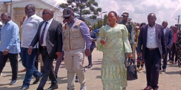 Bukavu : La circulation reprend sur l’avenue Mbaki après le pavage d’un tronçon routier de 780 mètres