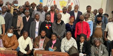 Ibanda : Lors d’un conseil de sécurité spécial élargi aux cadres de base, le Bourgmestre a.i Jonathan Kanane vulgarise la note d’instruction de l’AFC/M23 sur les mesures barrières contre Ebola