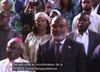 66ᵉ anniversaire de l&rsquo;indépendance : fortement mobilisé, le maire de Bukavu aux côtés de la haute hiérarchie de l&rsquo;AFC/M23 et de l&rsquo;Église catholique