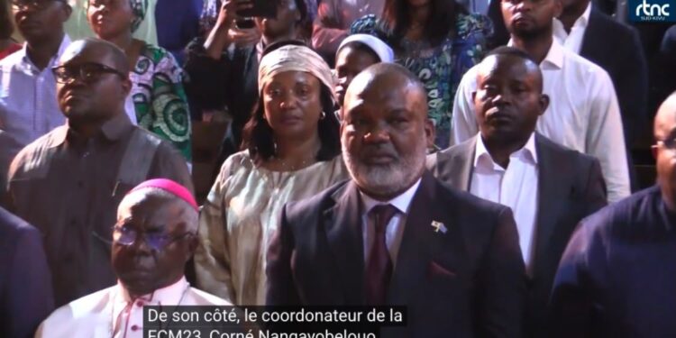 66ᵉ anniversaire de l’indépendance : fortement mobilisé, le maire de Bukavu aux côtés de la haute hiérarchie de l’AFC/M23 et de l’Église catholique
