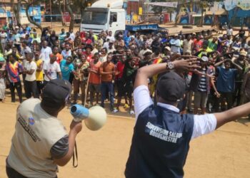 Bukavu : sécurité, salubrité et prévention contre Ebola au cœur de la sensibilisation du maire Nicolas Kyalangalilwa à Bagira