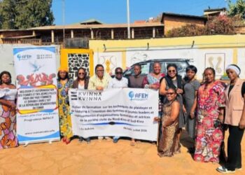 Sud-Kivu : l’AFEM renforce les capacités des femmes leaders du Nord-Kivu et du Sud-Kivu en plaidoyer et leadership pour une paix durable
